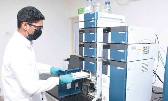 Deccan Fine Chemicals Lab in Goa, India