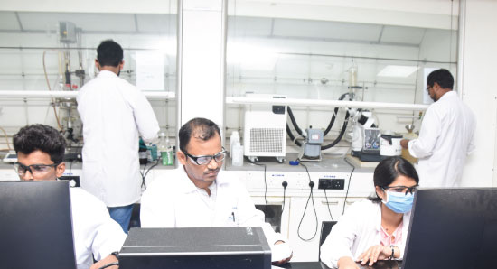 Deccan Fine Chemicals Lab in Goa, India