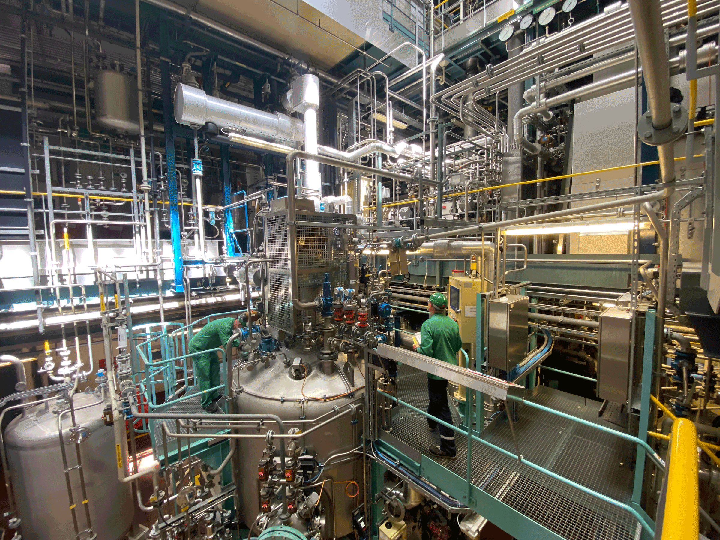 Large reactor capacity at our Primopus Basel facility